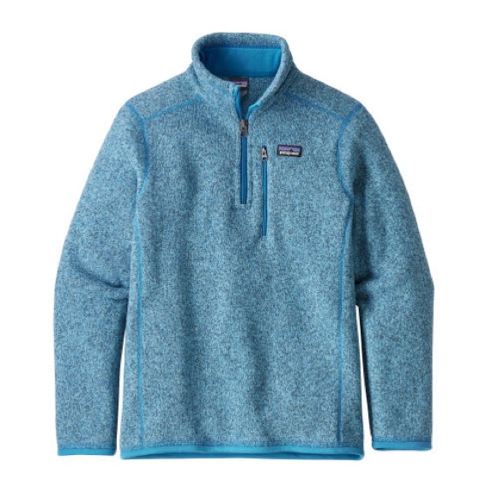 Patagonia Boys' Better Sweater 1/4-Zip pullover youth XXL 16-18